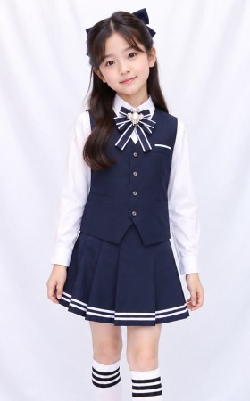 네이비콤보조끼